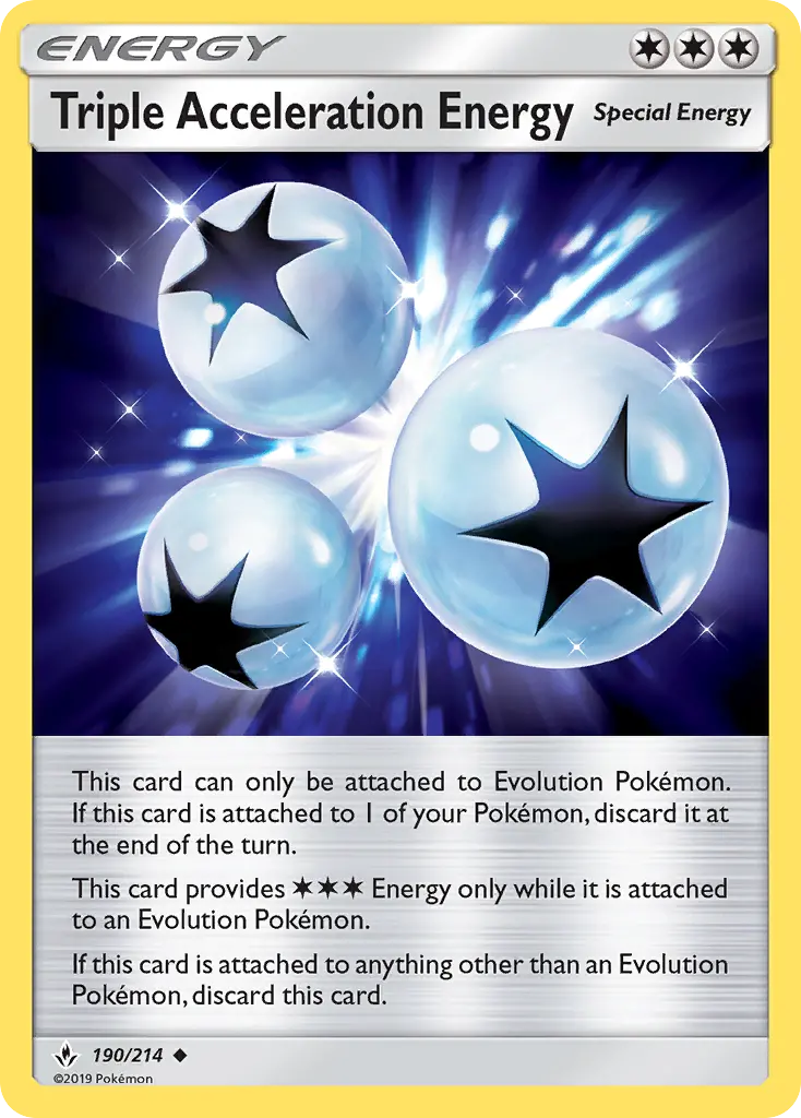 Triple Acceleration Energy 190 – Non-holo