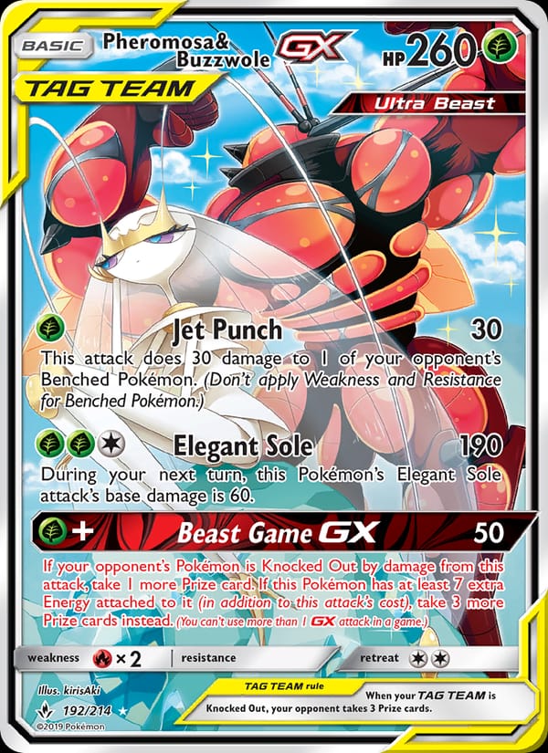 Pheromosa & Buzzwole GX 192/214