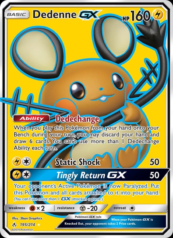 Dedenne GX 195/214