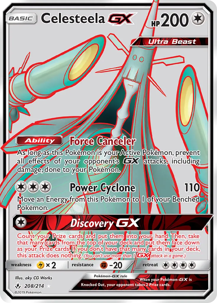 Celesteela GX 208 – Non-holo