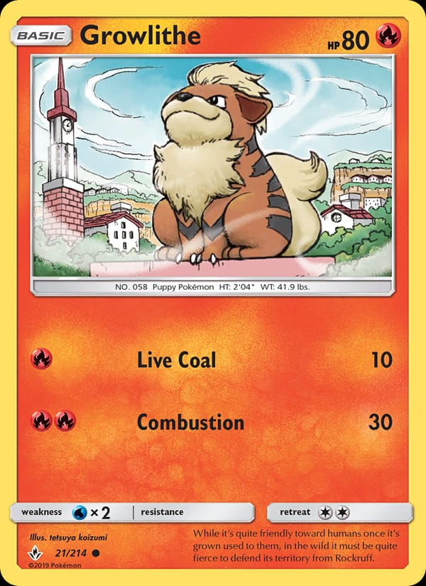 Growlithe 021/214