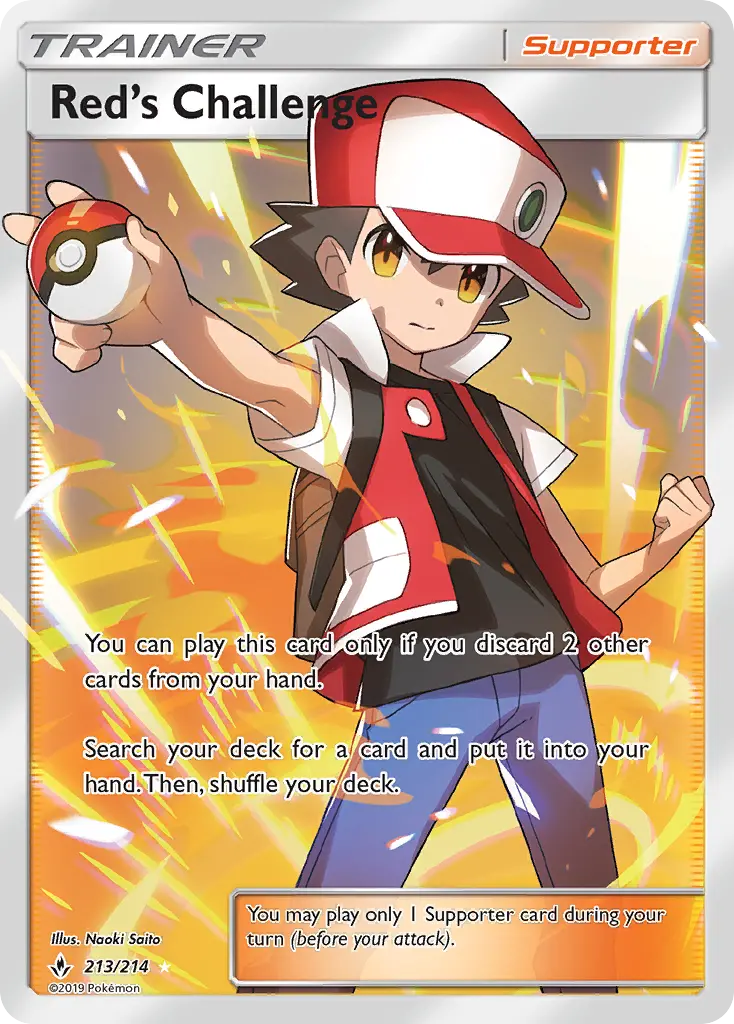 Red’s Challenge 213 – Non-holo