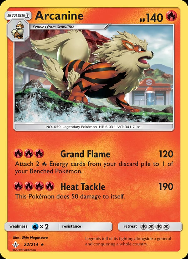 Arcanine 022/214
