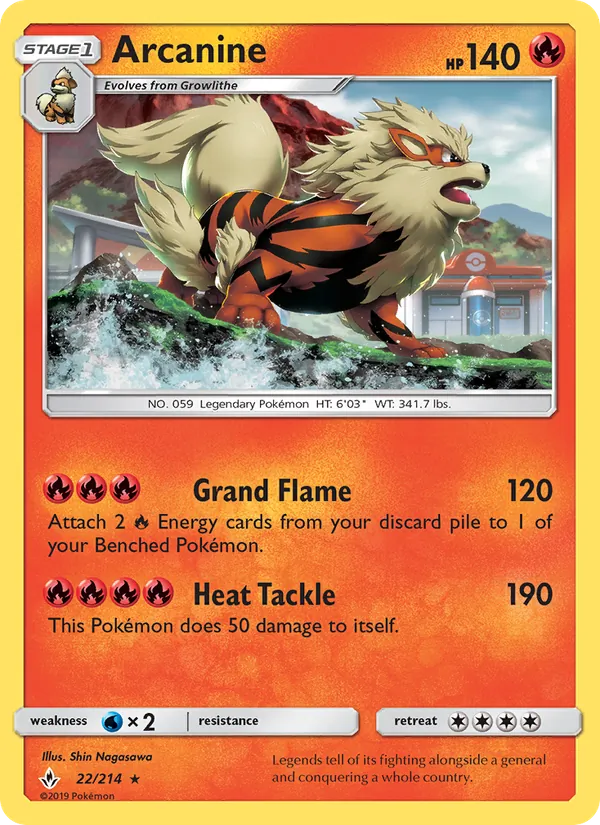 Arcanine 22 – Non-holo