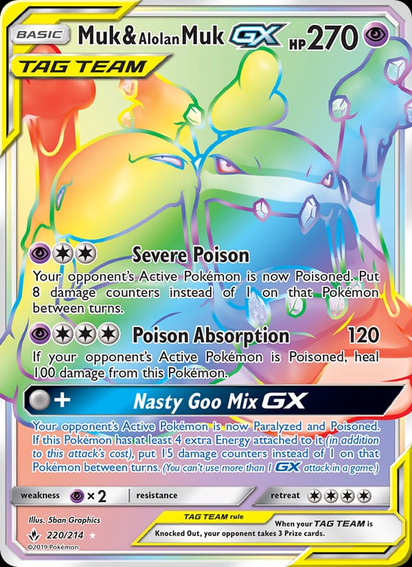 Muk & Alolan Muk GX 220/214