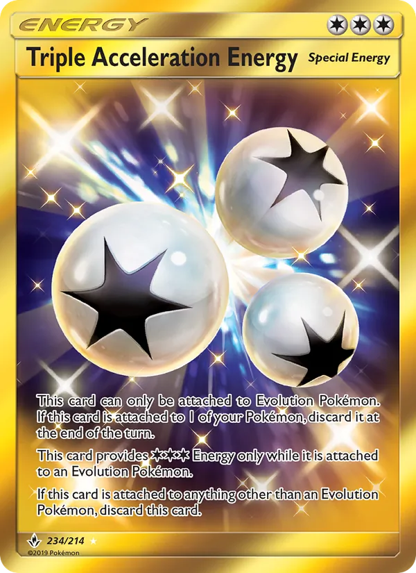 Triple Acceleration Energy 234 – Non-holo