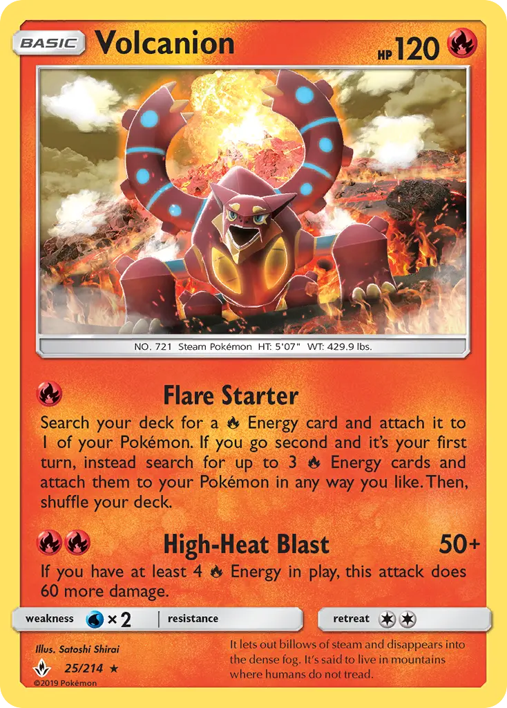 Volcanion 25 – Non-holo