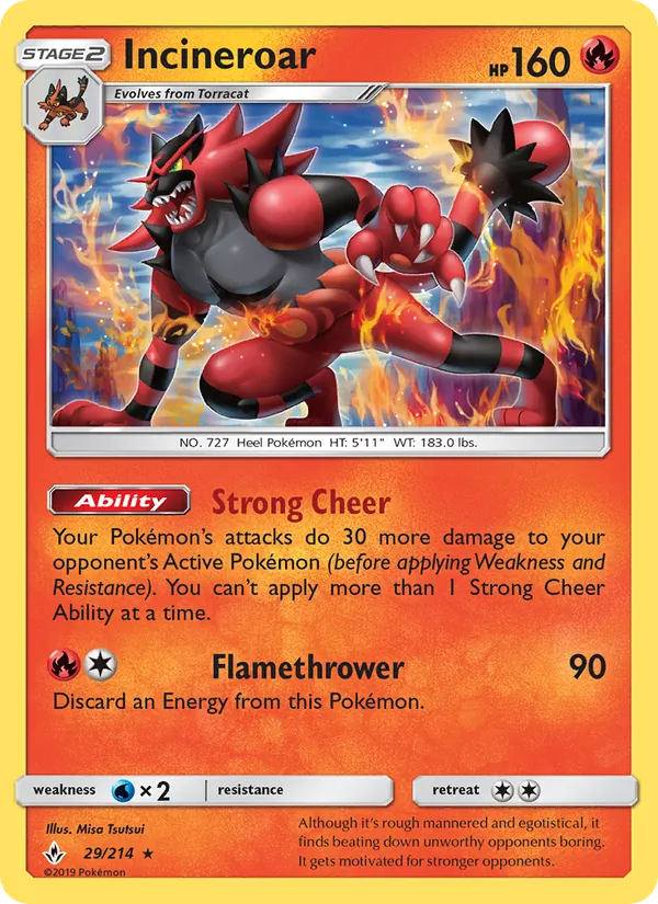 Incineroar 29 – Non-holo