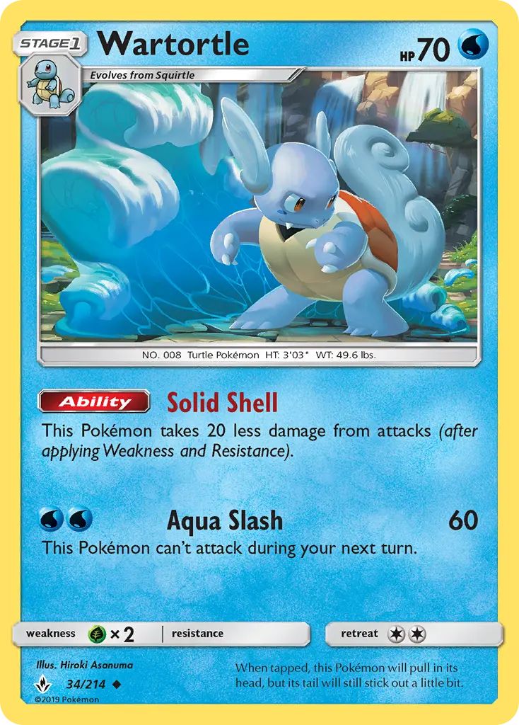 Wartortle 34 – Non-holo