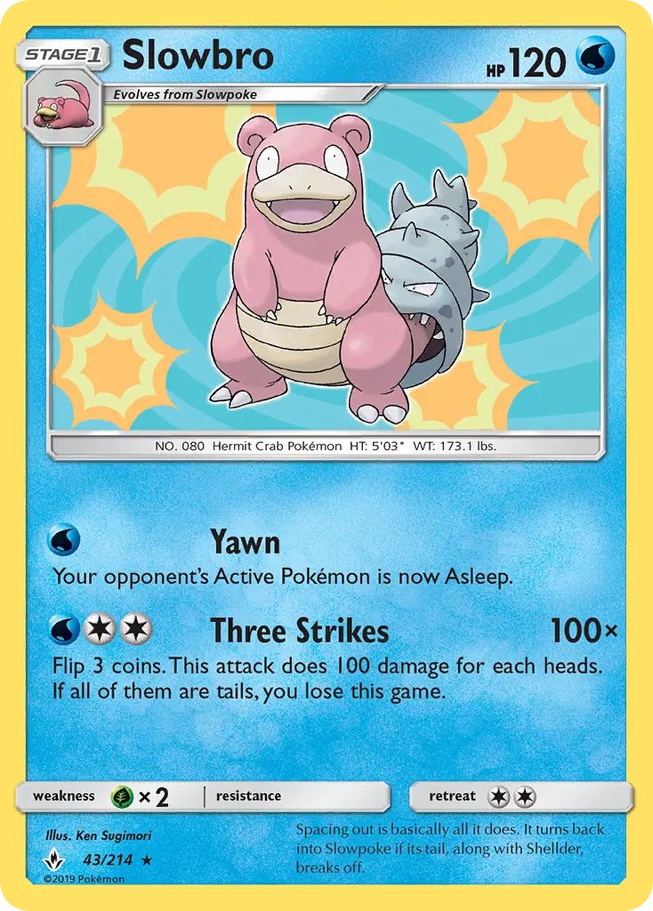 Slowbro 43 – Non-holo