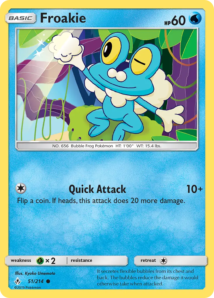 Froakie 51 – Non-holo