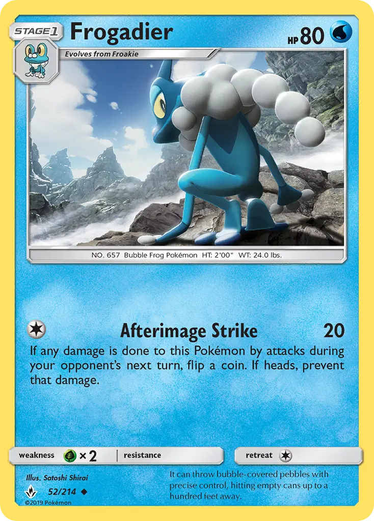 Frogadier 52 – Non-holo