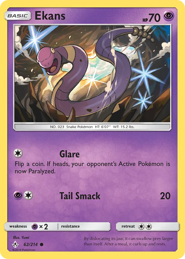 Ekans 62 – Non-holo