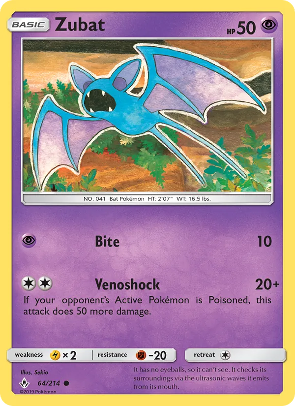 Zubat 64 – Non-holo