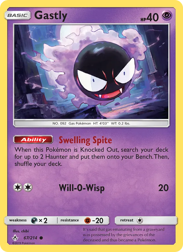 Gastly 67 – Non-holo