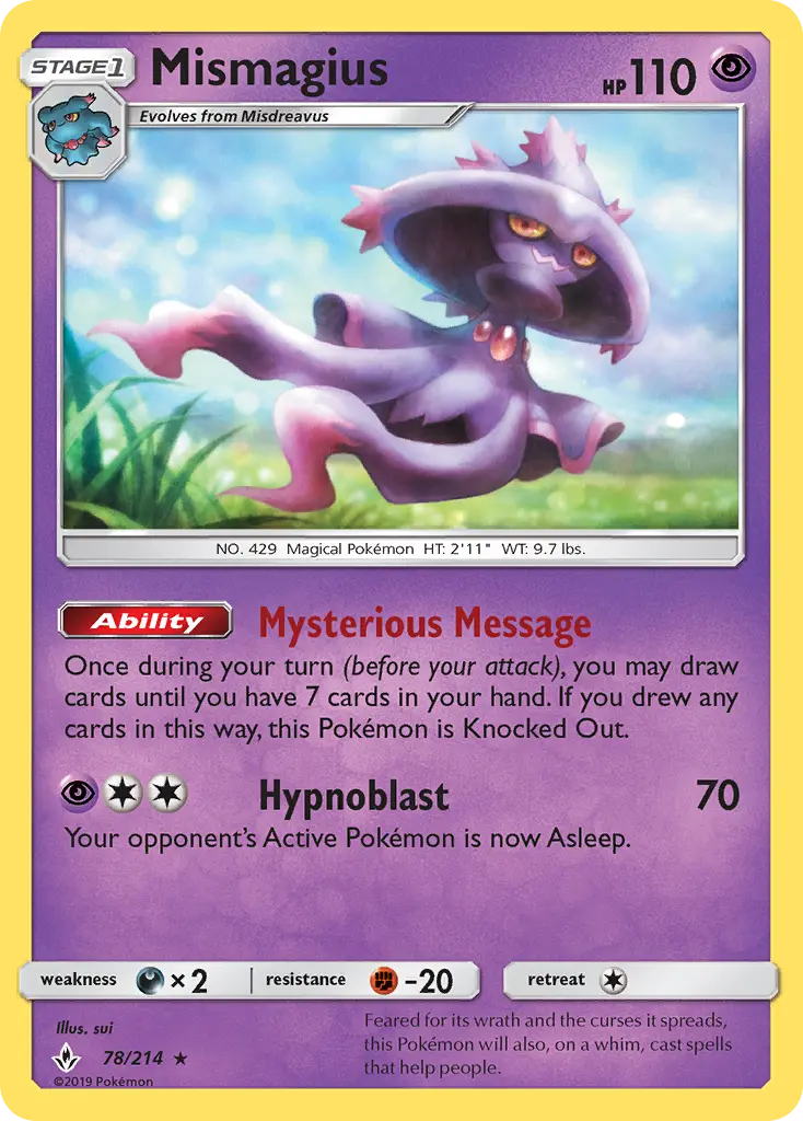 Mismagius 78 – Non-holo