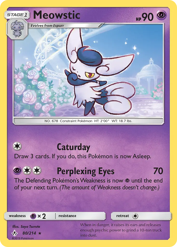 Meowstic 80 – Non-holo