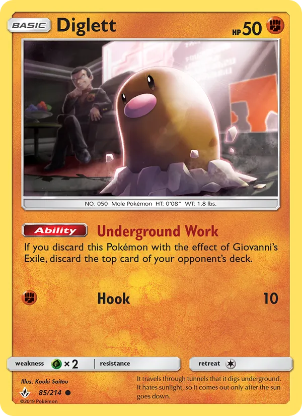 Diglett 85 – Non-holo