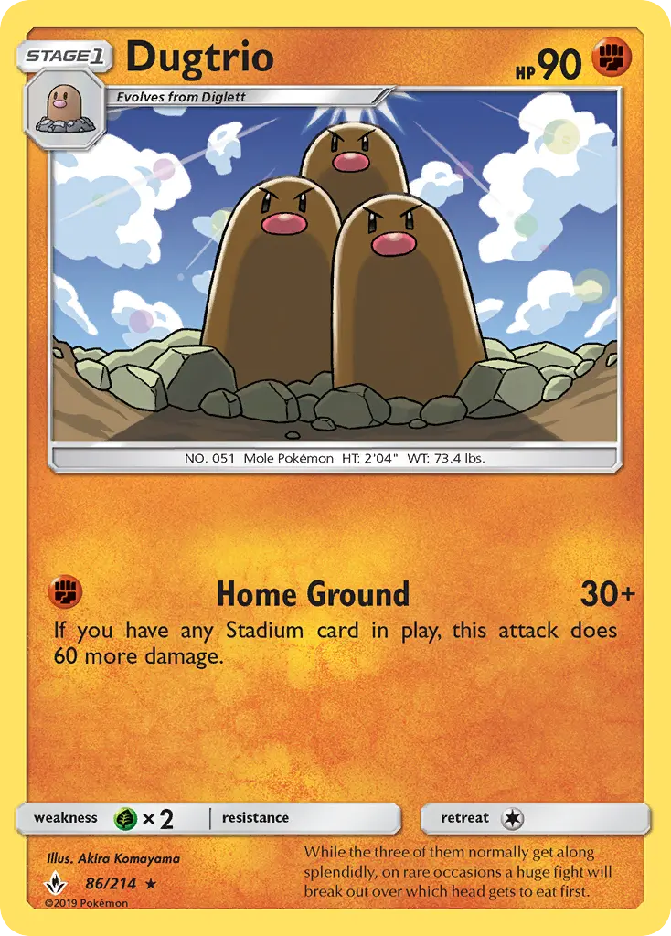Dugtrio 86 – Non-holo