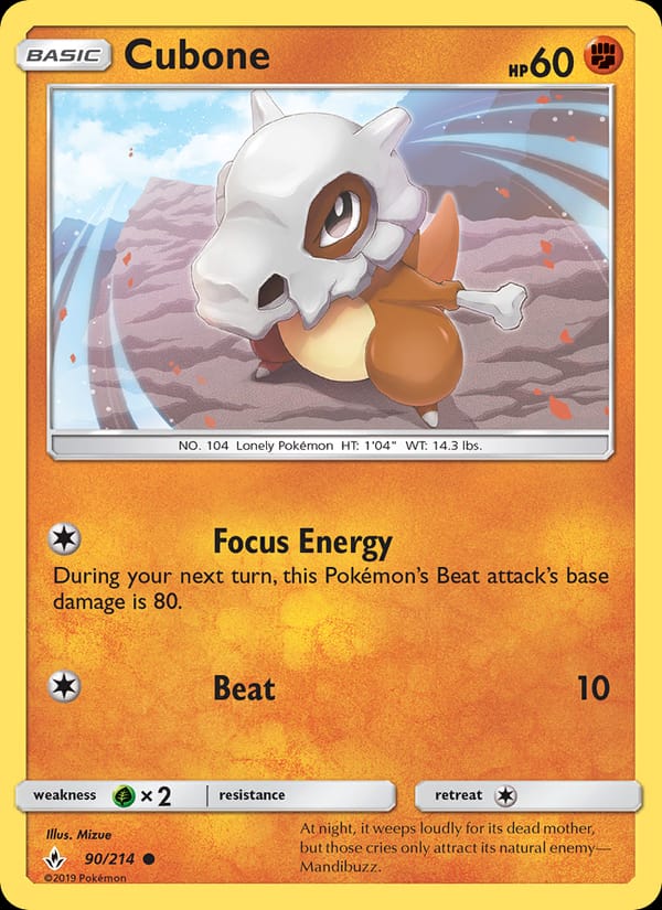 Cubone 090/214