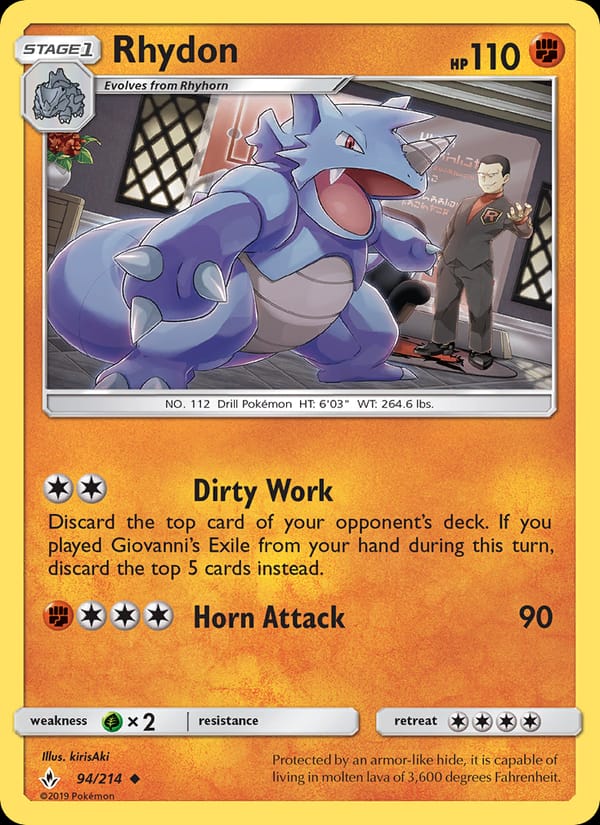Rhydon 094/214