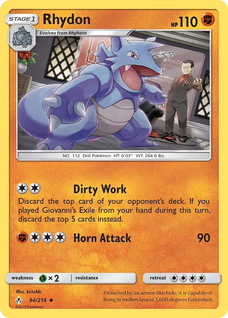 Rhydon 94 – Non-holo