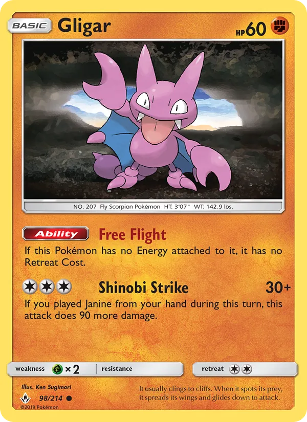 Gligar 98 – Non-holo