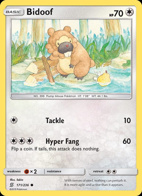 Bidoof 171/236