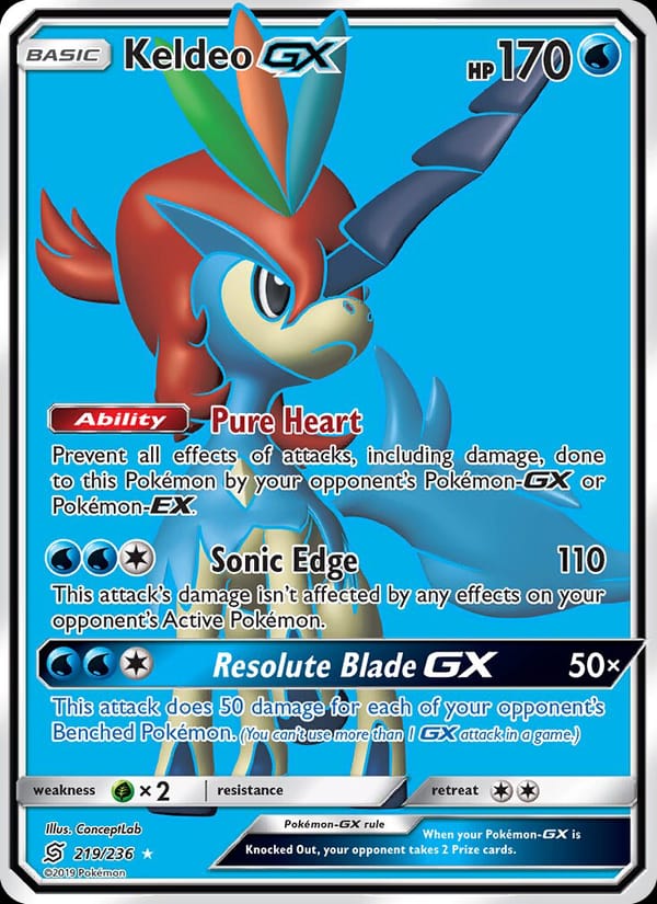 Keldeo GX 219/236
