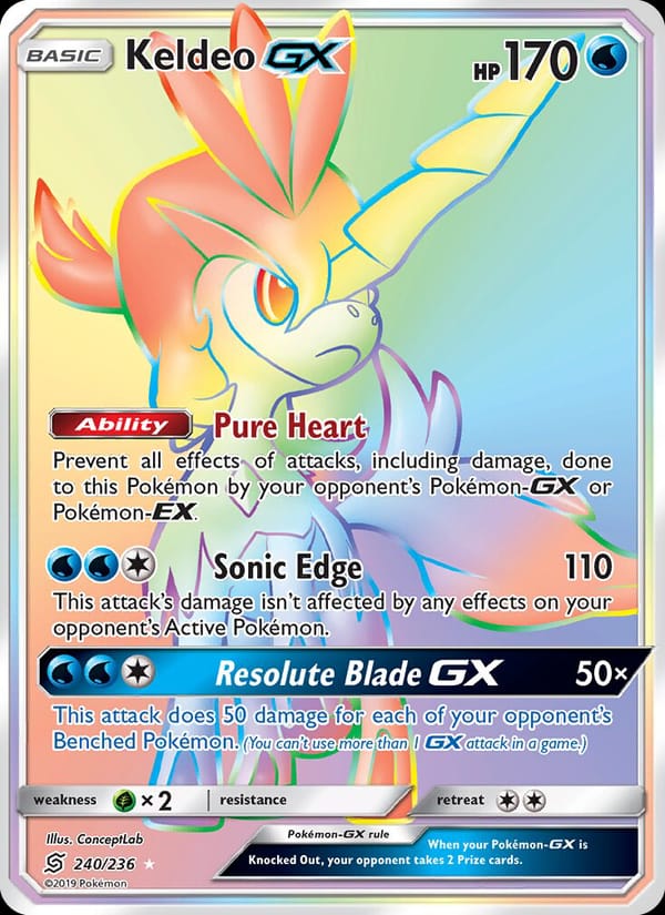 Keldeo GX 240/236