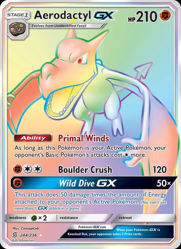 Aerodactyl GX 244/236