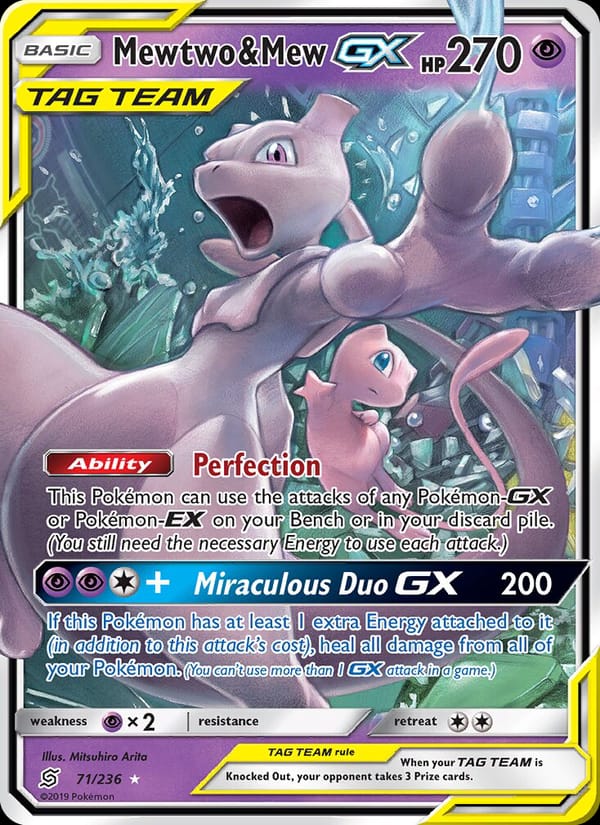 Mewtwo & Mew GX 071/236