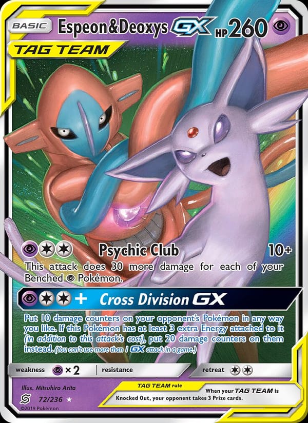 Espeon & Deoxys GX 072/236