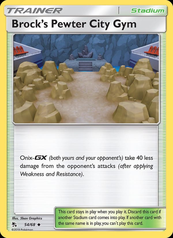 Brock’s Pewter City Gym 054/068