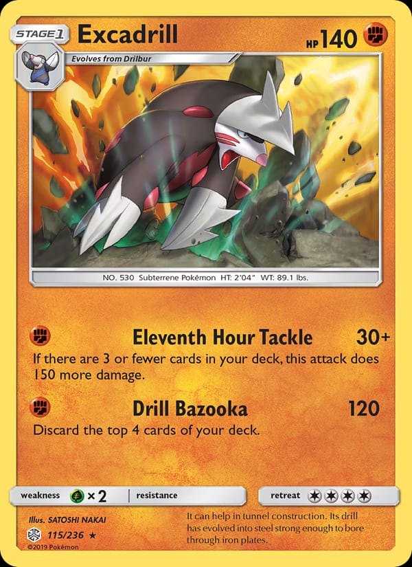Excadrill 115/236