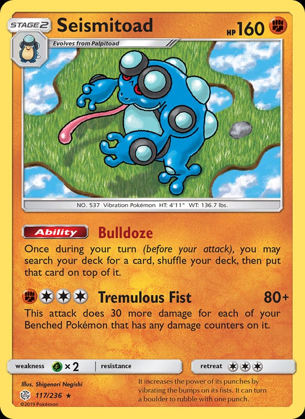 Seismitoad 117/236