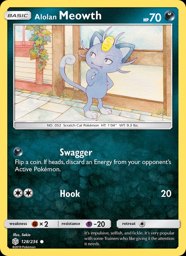 Alolan Meowth 128/236
