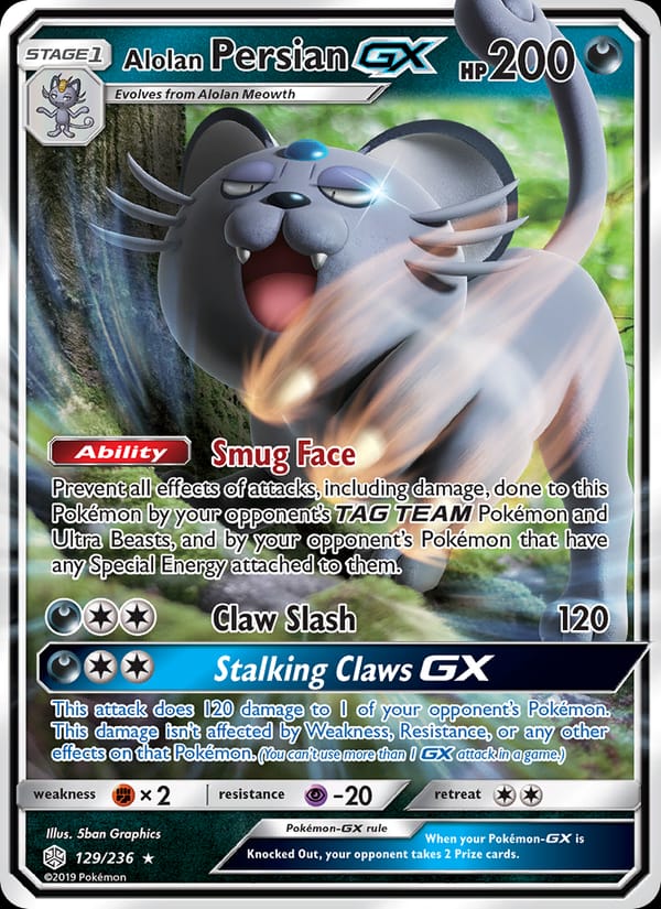 Alolan Persian GX 129/236