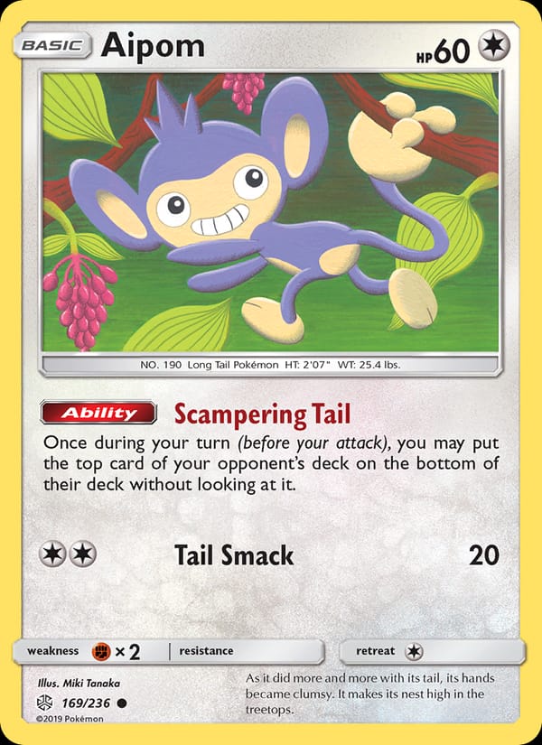 Aipom 169/236