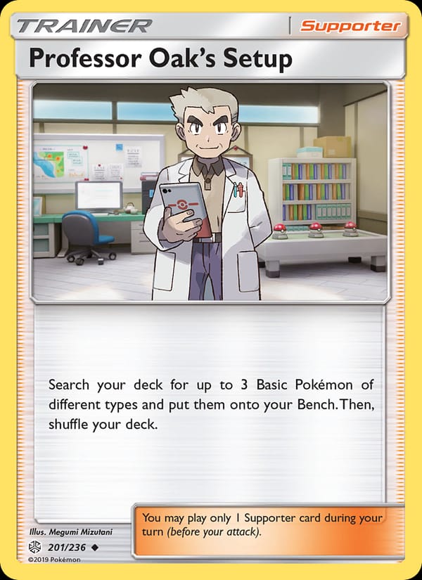 Professor Oak’s Setup 201/236