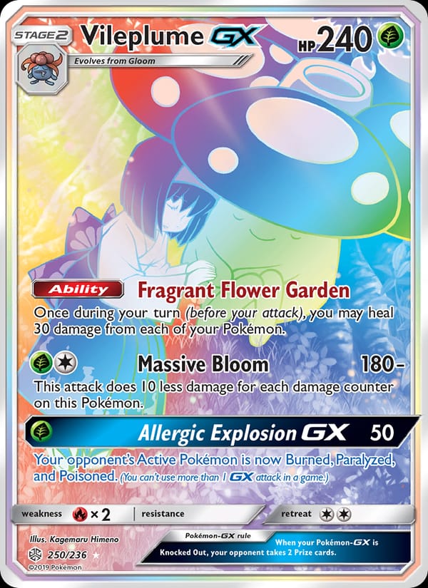 Vileplume GX 250/236