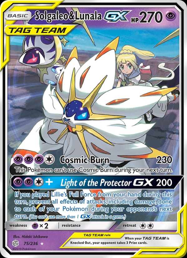 Solgaleo & Lunala GX 075/236
