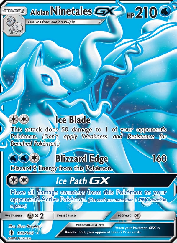 Alolan Ninetales GX 132/145