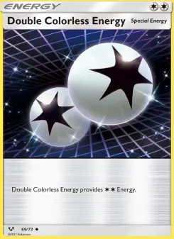 Double Colorless Energy
