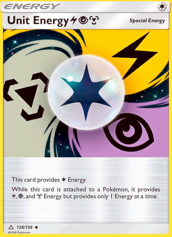 Unit Energy LightningPsychicMetal 138/156