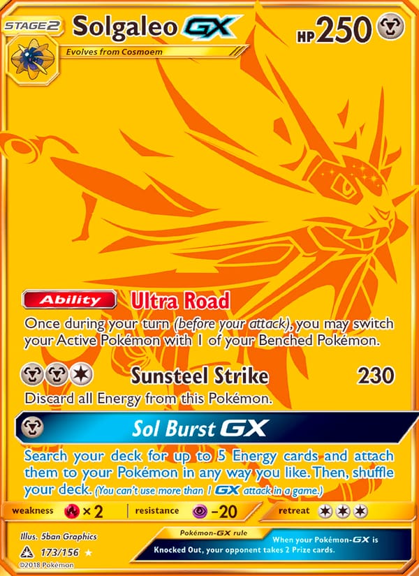 Solgaleo GX 173/156