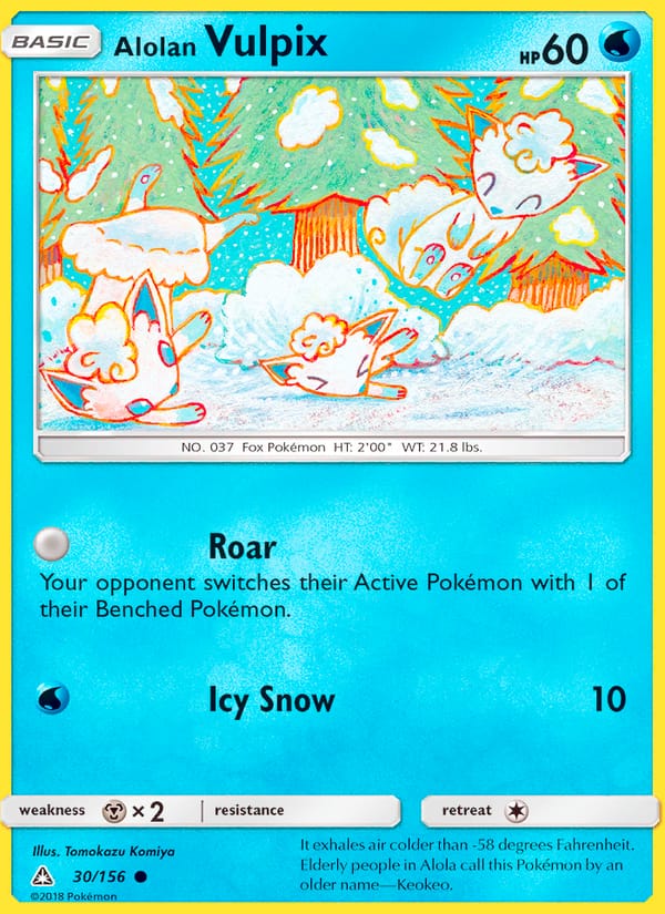 Alolan Vulpix 030/156