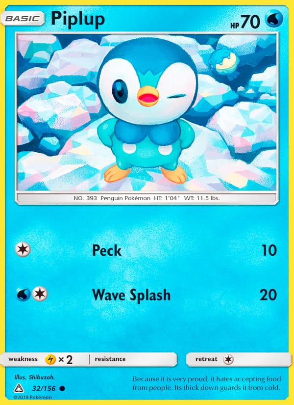 Piplup 032/156
