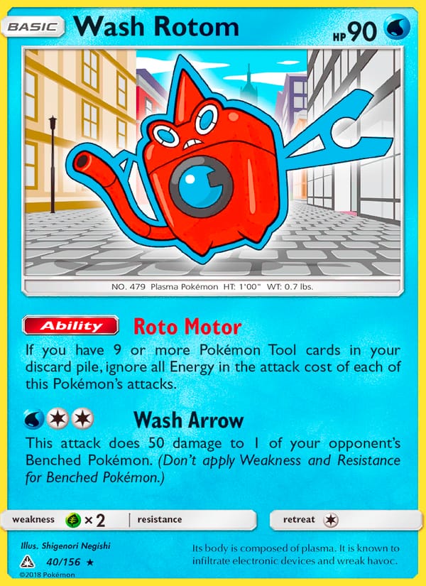 Wash Rotom 040/156