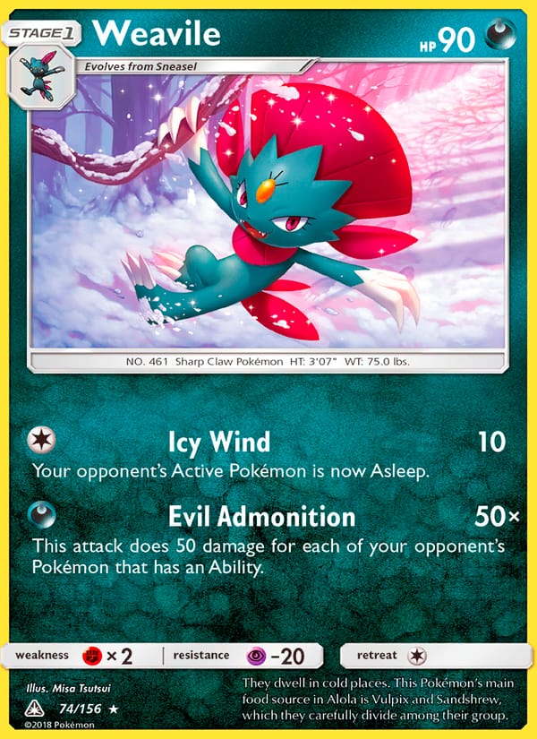 Weavile 074/156